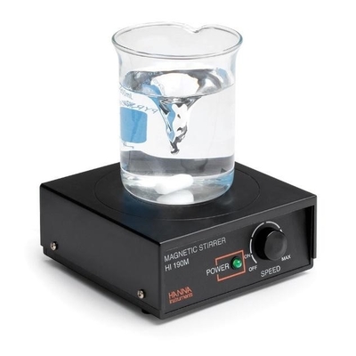 Beaker on top of a magnetic stir plate